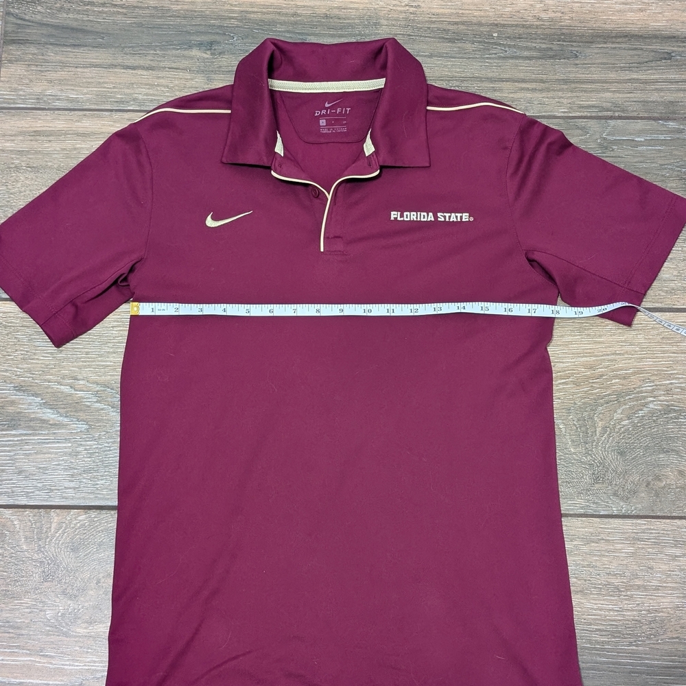 Nike Burgundy Florida State Men's Polo